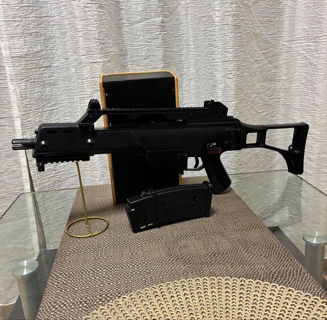 美品 東京マルイ カスタム品 G36C 電動ガン ボーイズ 金属ピニオンギア