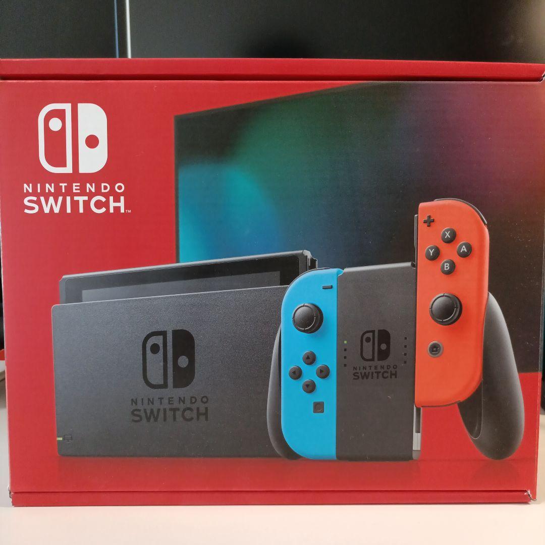 Nintendo Switch 本体 青/赤 Joy-Con 付属品あり Nintendo Switch Joy-Con(L) ネオンブルー/(R) ネオンレッド 【新