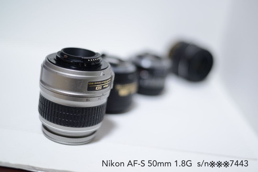 レンズ(単焦点) Nikon AF-S 50mm 1.8G