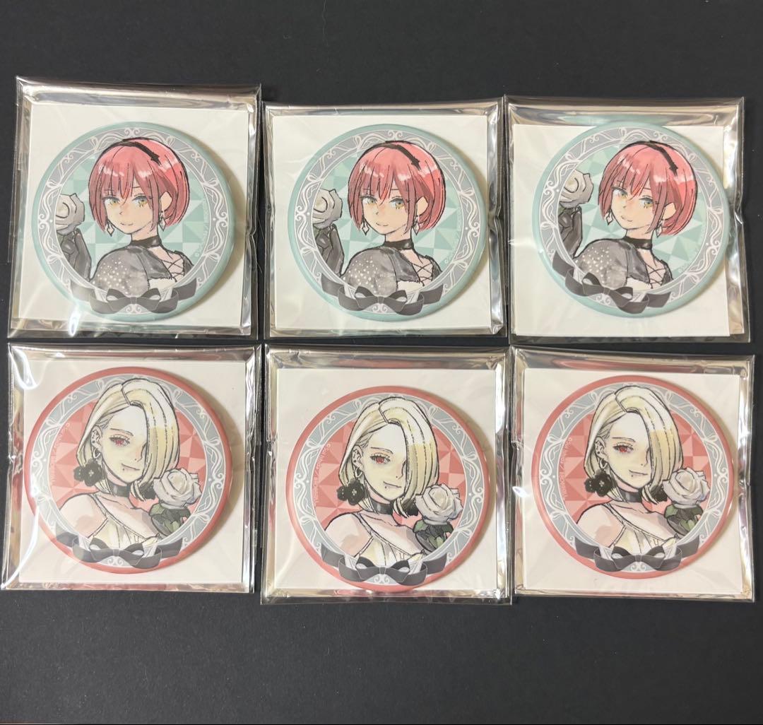 ジャックジャンヌ JACKJEANNE 高科更文 立花希佐 ノーマル 缶バッジ