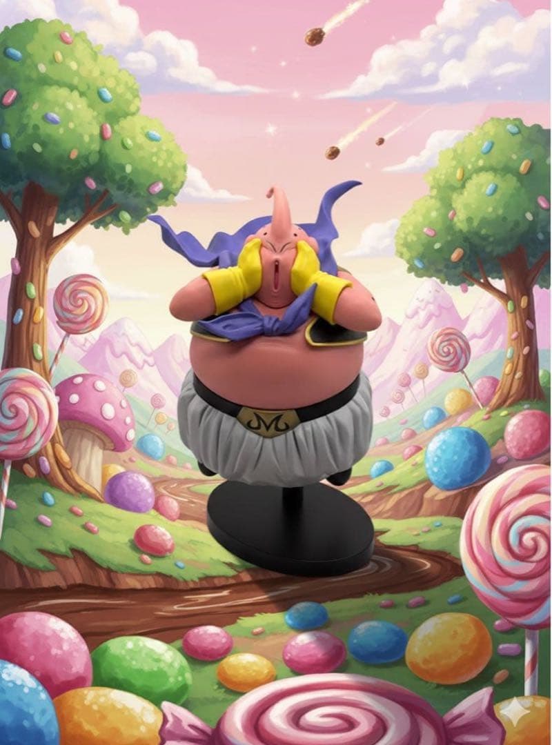 ドラゴンボールZ 魔人ブウ フィギュア 希少 激レア 塗装済み 完成品