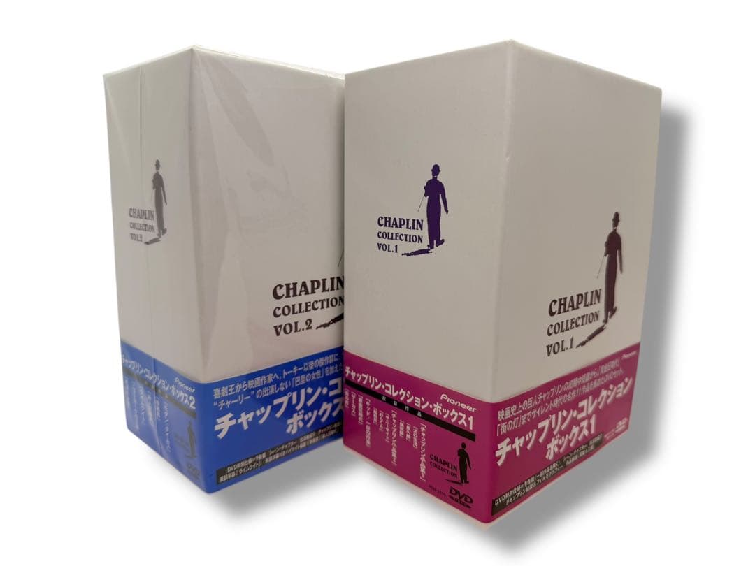 チャップリン・コレクション ボックス VOL.1・2 【12巻セット】 チャップリン・コレクション ボックス VOL.1・2 【12巻セット】 - メルカリ