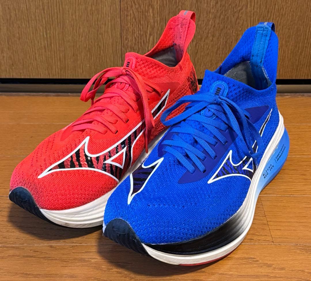 MIZUNO NEOZEN ミズノ ネオゼン ONIHAYAIパック 27センチ MIZUNO（ミズノ） メンズ ランニングシューズ 2E相当 ネオ ゼン 限定