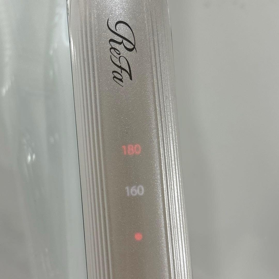 リファ フィンガーアイロン ホワイト USB充電ケーブル ミニ ヘアアイロン