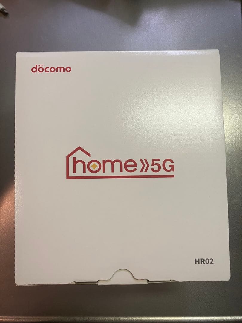 【新品・未使用・未開封】docomo  5G HR02（ダークグレー） Galaxy 「新品未使用品」home 5G HR02 [ダークグレー] WiFiルーター