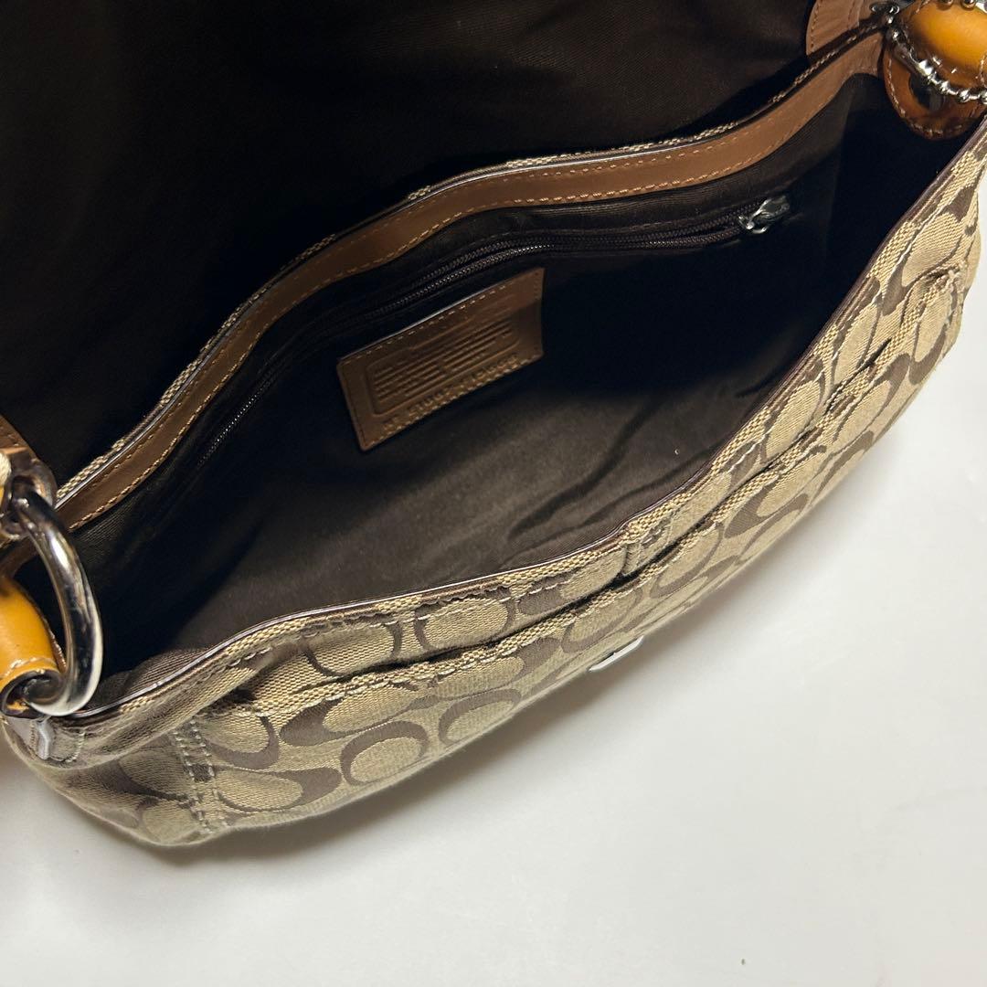 Vintage Coach Signature SOHO Brown Bag - メルカリ