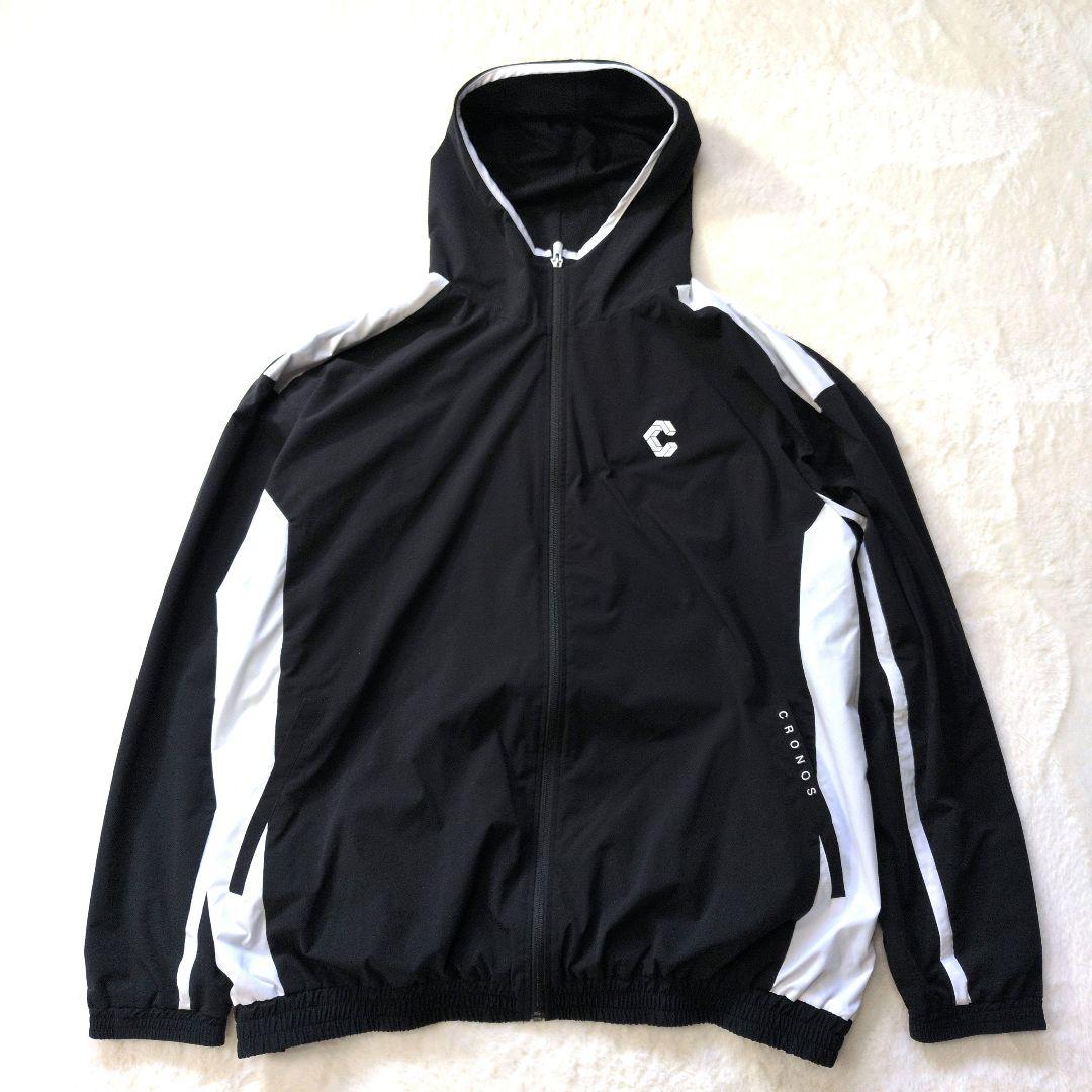 【極美品】CRONOS クロノス ナイロンジャケット XL 黒 撥水 メッシュ 極美品】CRONOS クロノス ナイロンジャケット XL 黒 撥水 メッシュ