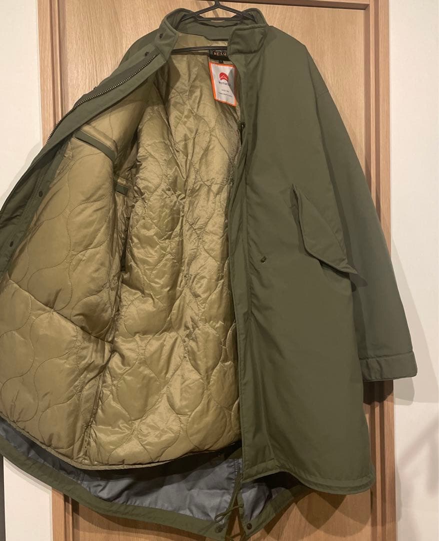 M-65ダウンモッズコート BEAMS PLUS × 小松マテーレ M size - メルカリ