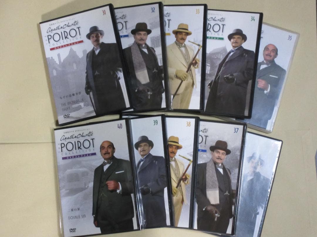 名探偵ポワロ　 全６５巻セット （ＤｅＡＤＯＳＴＩＮＩ　DVDコレクションより）