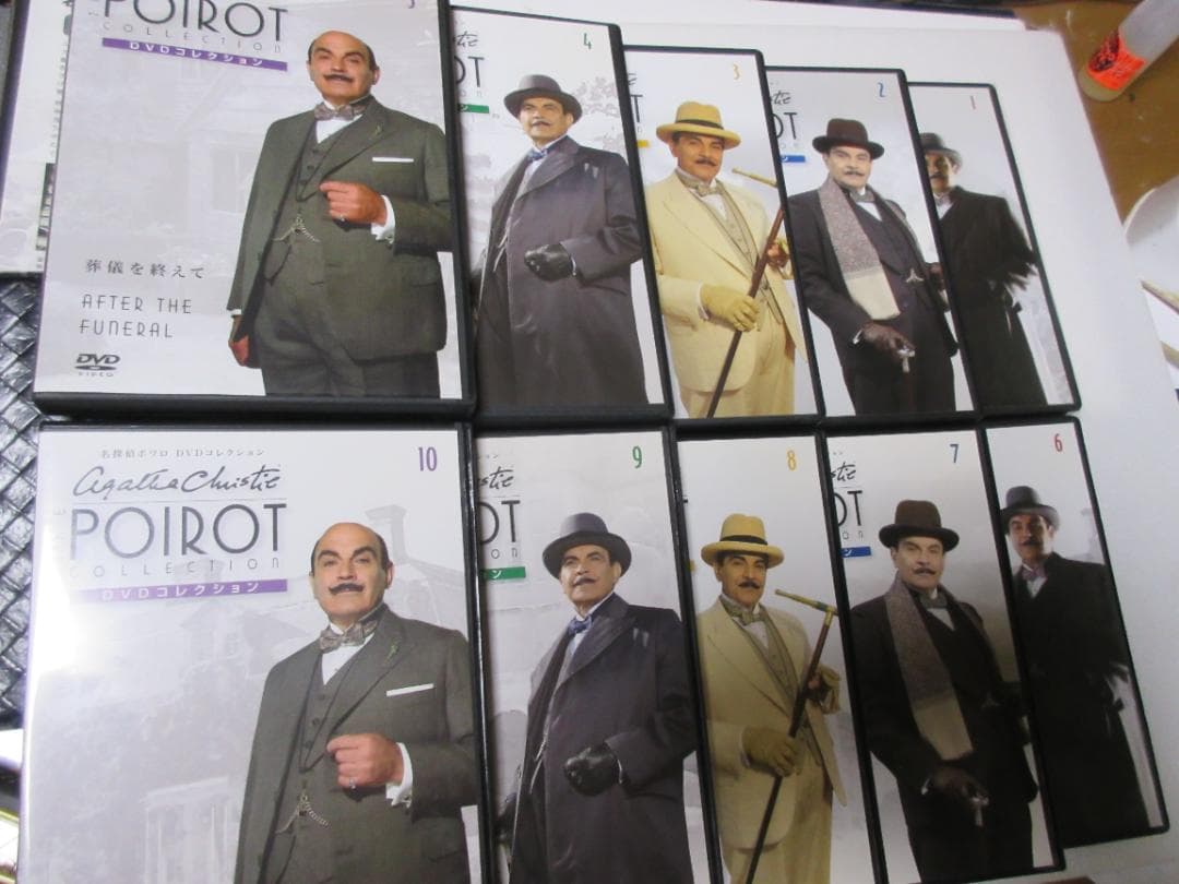 名探偵ポワロ　 全６５巻セット （ＤｅＡＤＯＳＴＩＮＩ　DVDコレクションより）