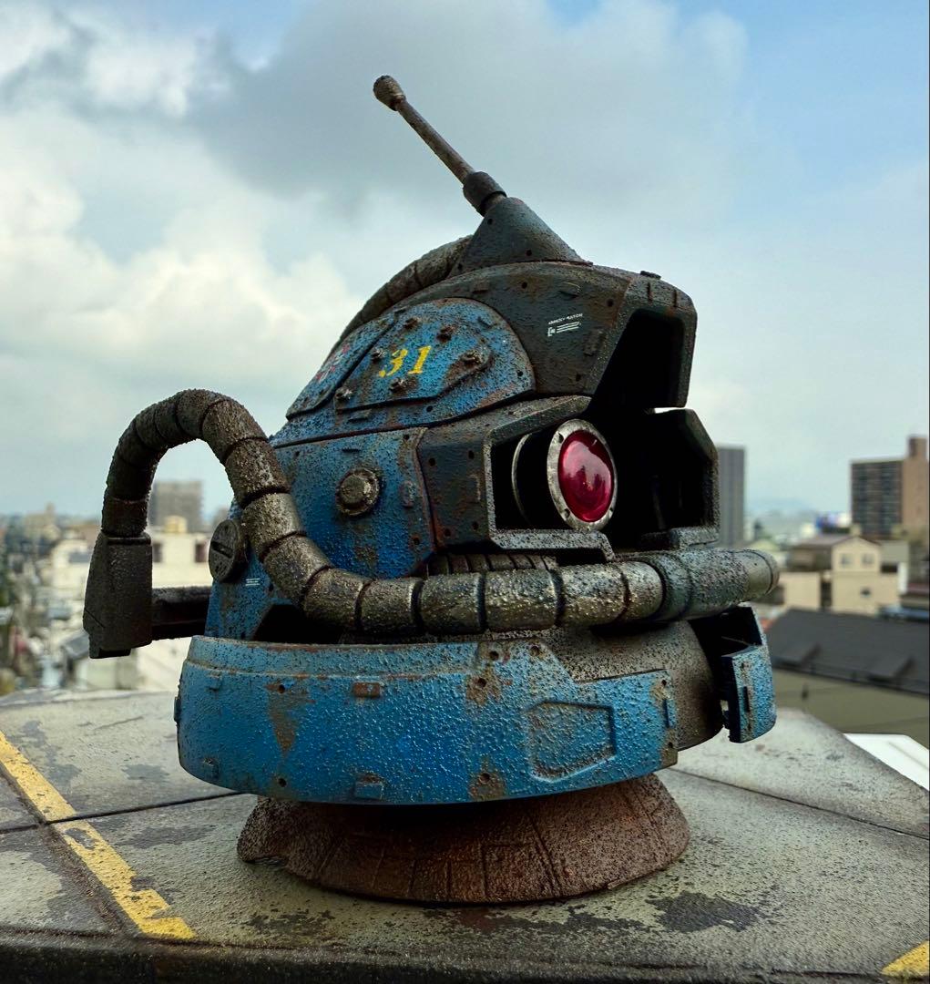 EXCEED MODEL ドムヘッド ランバラル専用トロピカル・ドム 塗装完成品