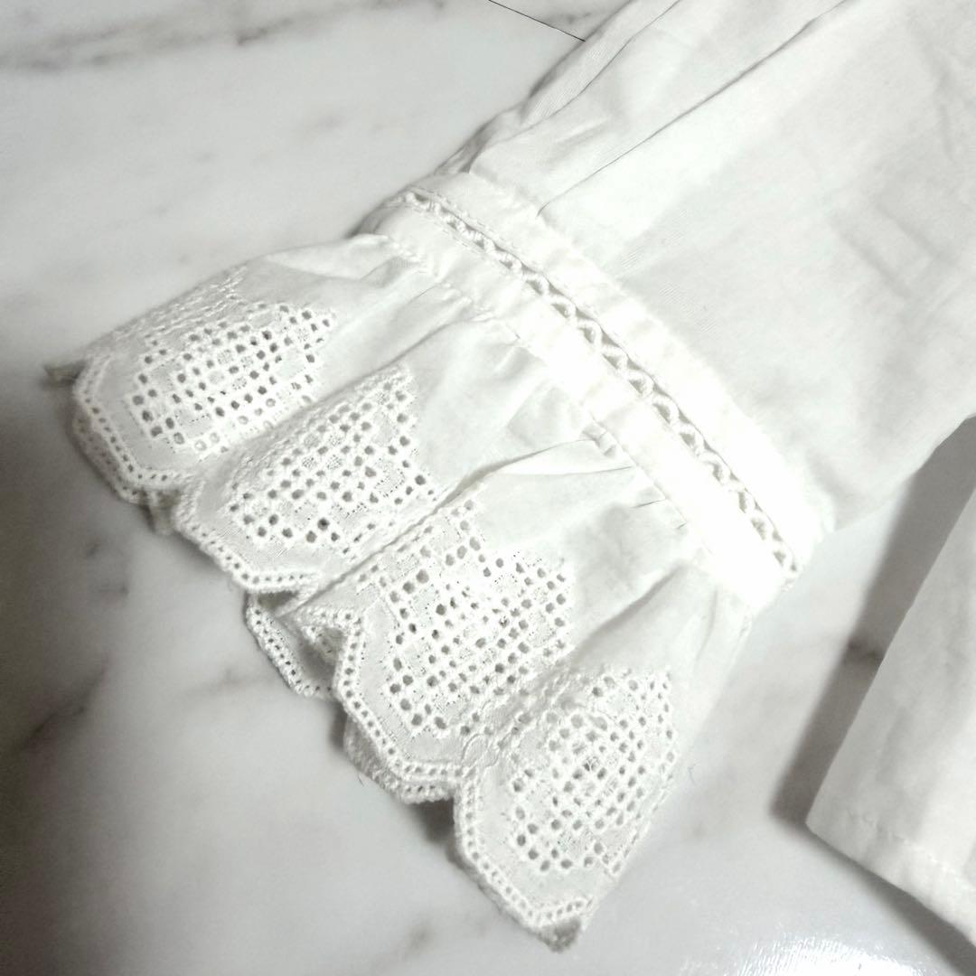 未新品タグ付】2025✨️完売品✨️ローブブラン ジオメトリック レース