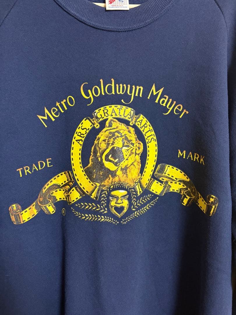Metro Goldwyn Mayer ヴィンテージ 映画スウェット