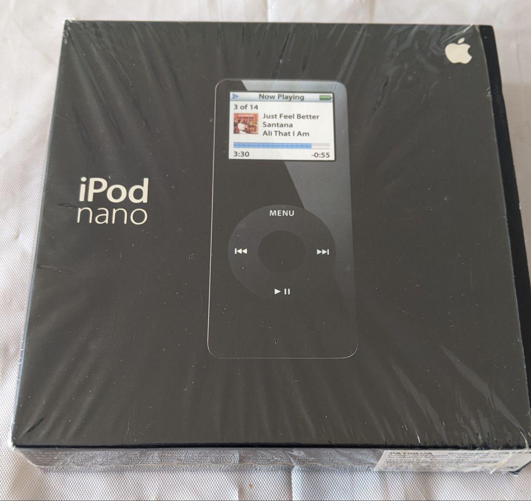 APPLE iPod nano第一世代2GBブラックPA100J開封 - メルカリ