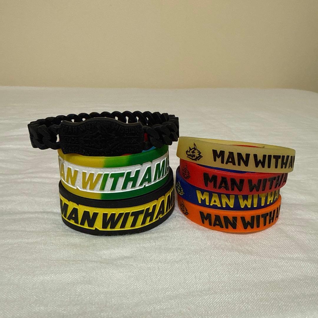 MAN WITH A MISSION ラバーバンド 7個セット - メルカリ