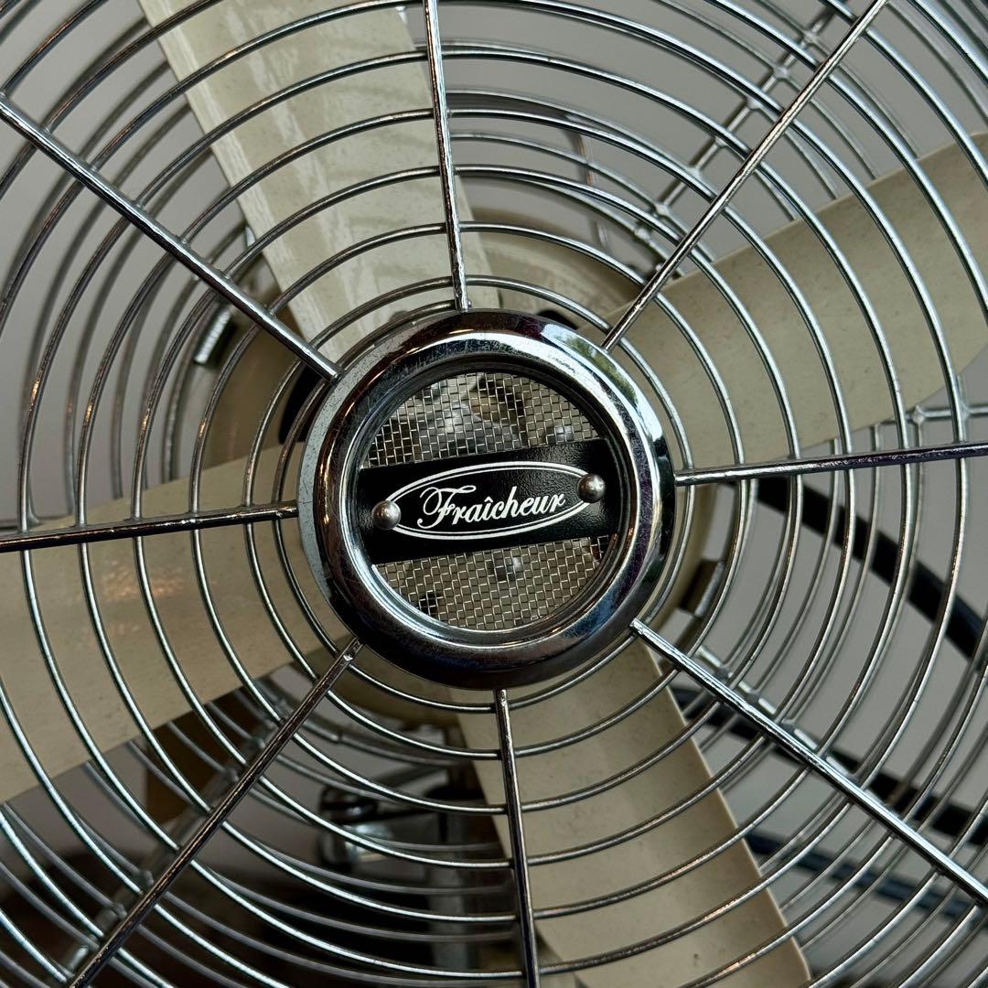 INTERFORM 卓上扇風機 \"Fraîcheur\" レトロ扇風機