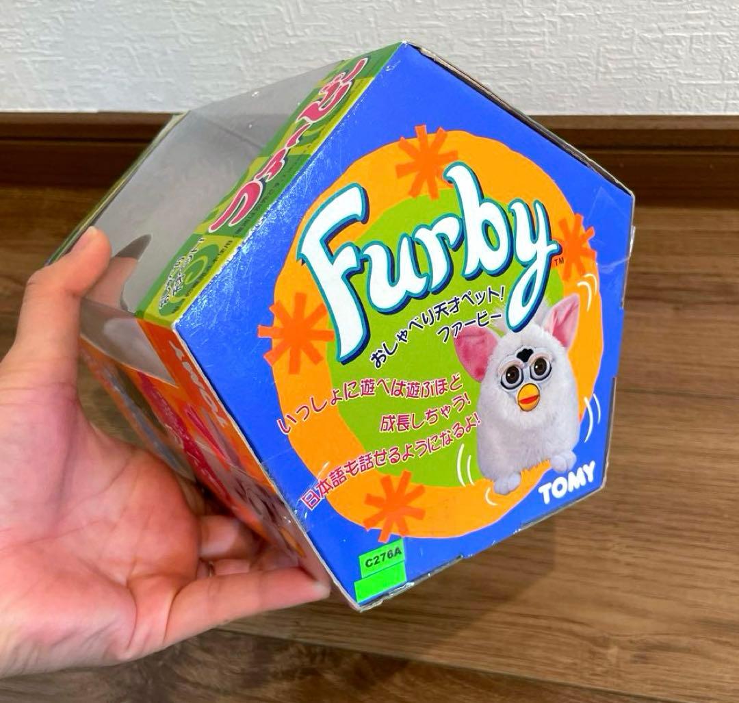 新品未開封 希少】Furby 初代 ファービー シャンパン ラメ 白 - メルカリ