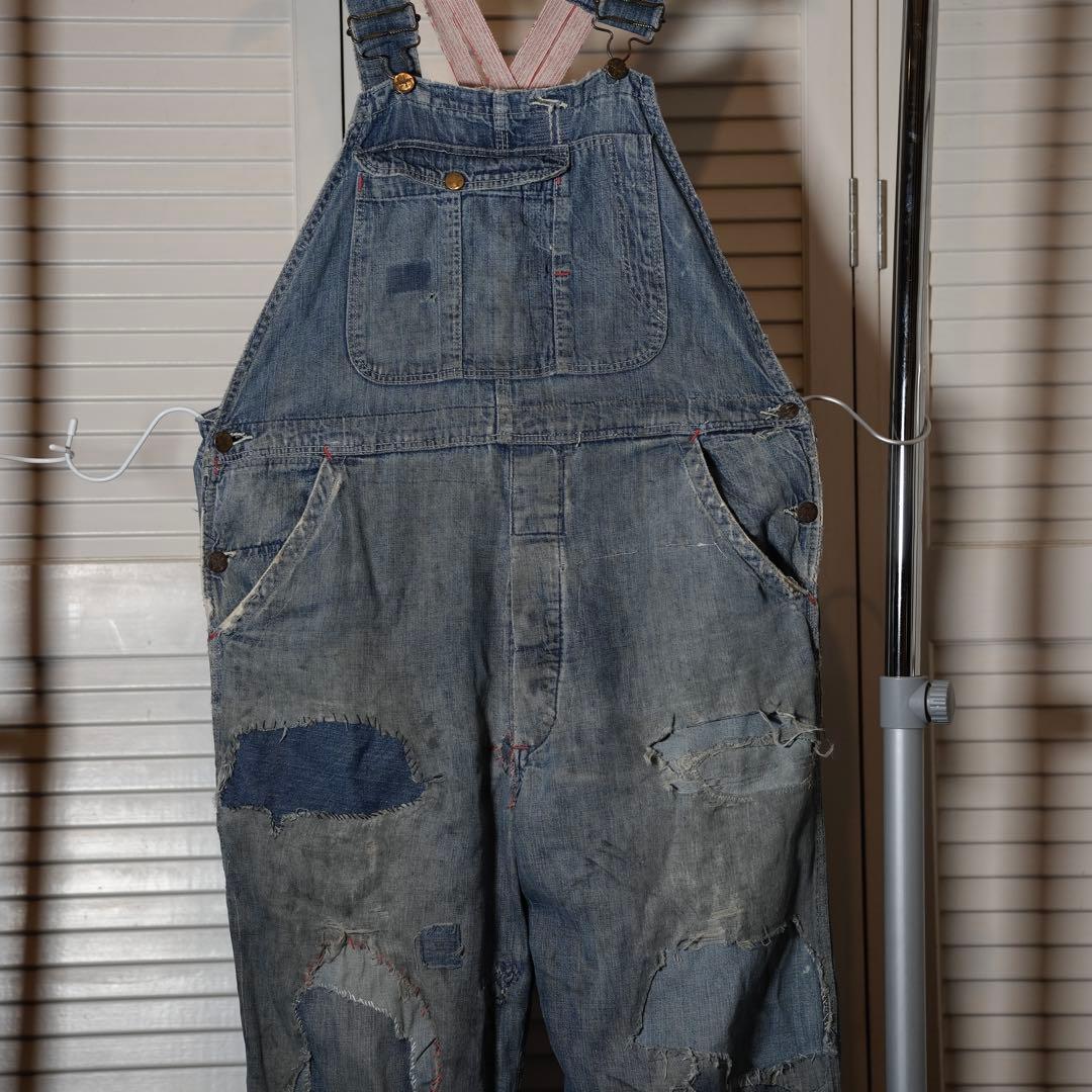 Special】【40's】 デニム オーバーオール BLUE BELL 【Special