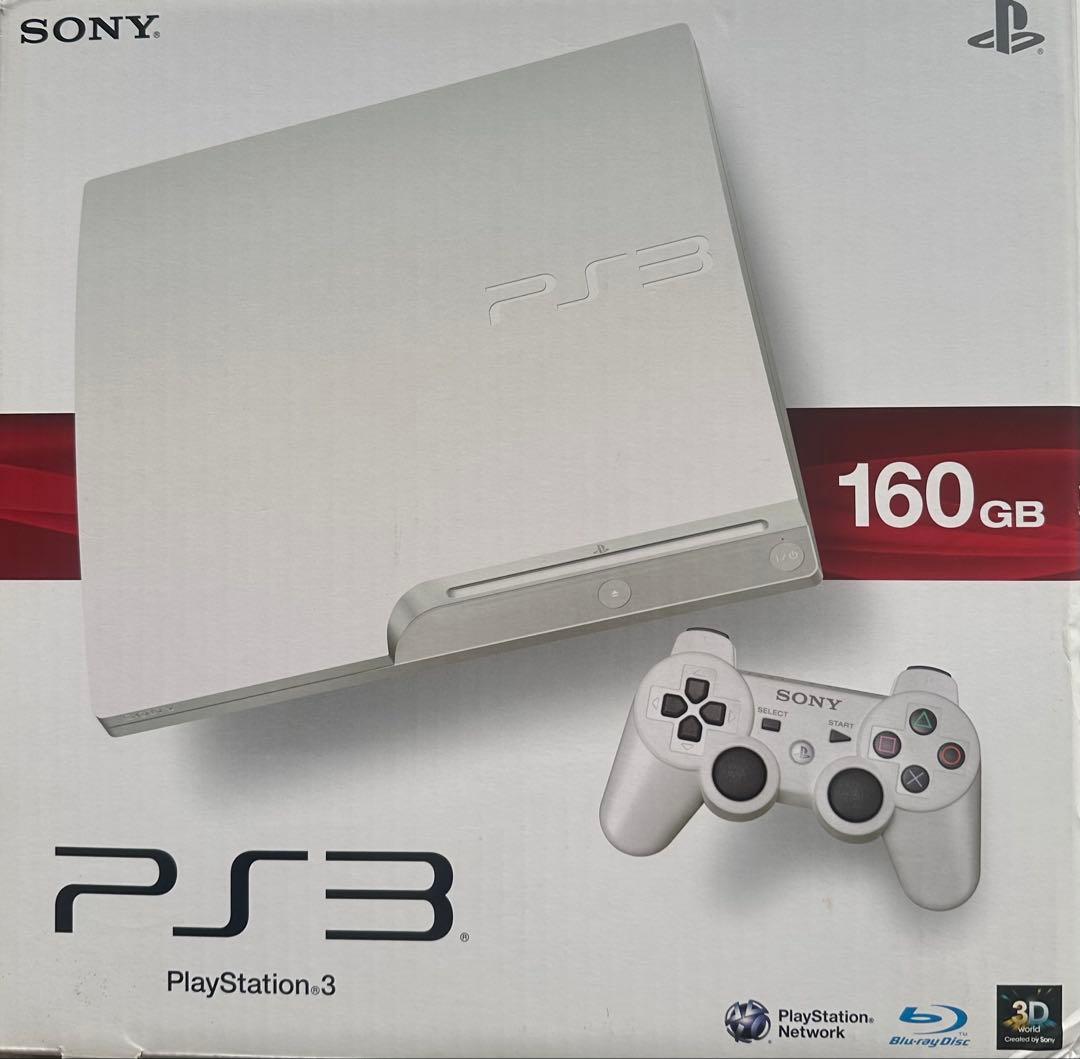 PS3 本体 160GB ホワイト - メルカリ