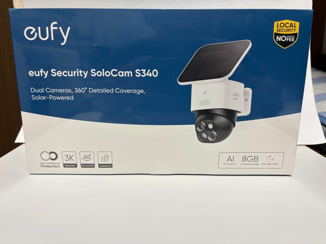 ねこ　新品anker eufy Security SoloCam S340 Amazon.com : eufy Security SoloCam S340, Solar Security Cameras