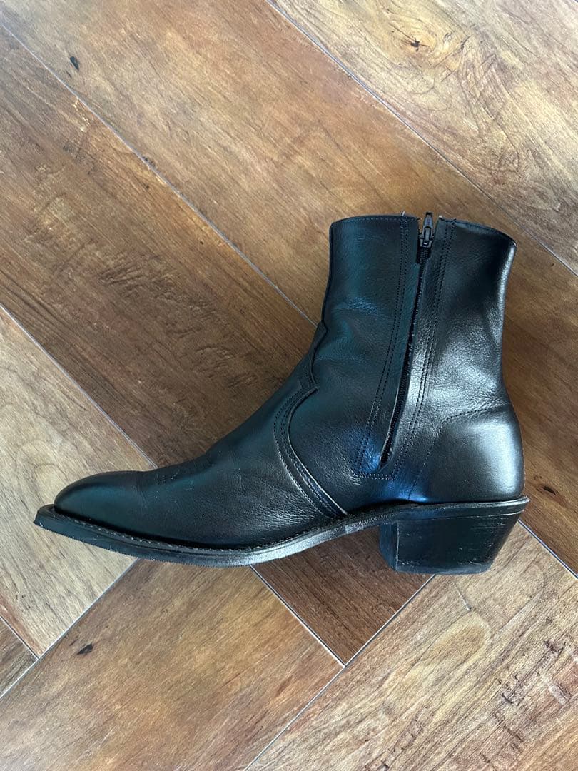 Abilene ウエスタンブーツ サイドジッパー 本革 レザー アビリーン