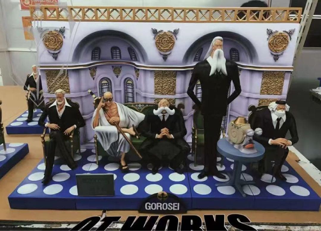 ワンピース 五老星 ガレージキット ガレキ スタチュー⑤ ワンピース 五老星 ガレージキット ガレキ スタチュー⑤ ワンピース五