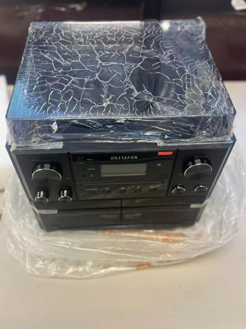 ダブルカセットワイヤレスシステムコンポaiwa audio -G MCA1