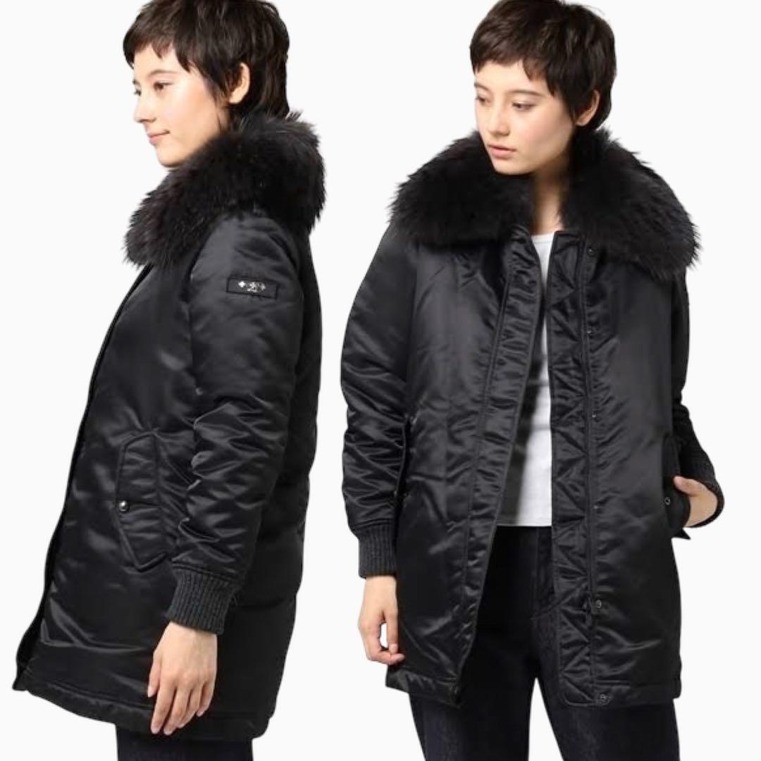 極美品 TATRAS 高級Rライン ANGOLA 3サイズ ファーモッズコート - メルカリ