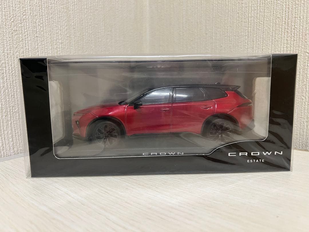 トヨタ クラウンエステート ミニカー HEV トヨタ特注 1/30 新型 クラウン エステート HEV カラーサンプル