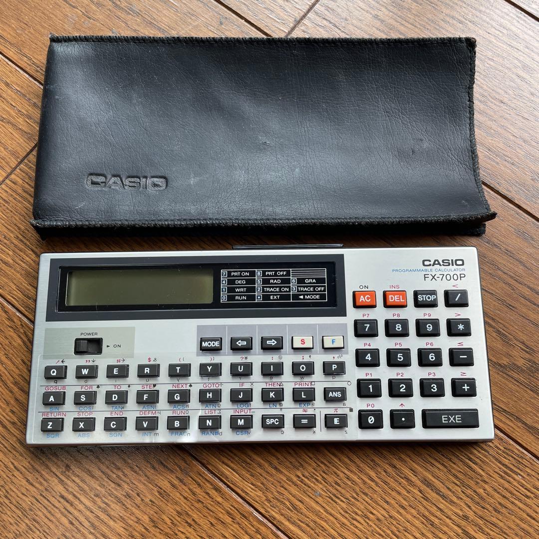 CASIO FX-700P ポケットコンピュータ ポケコン ジャンク品 部品取り