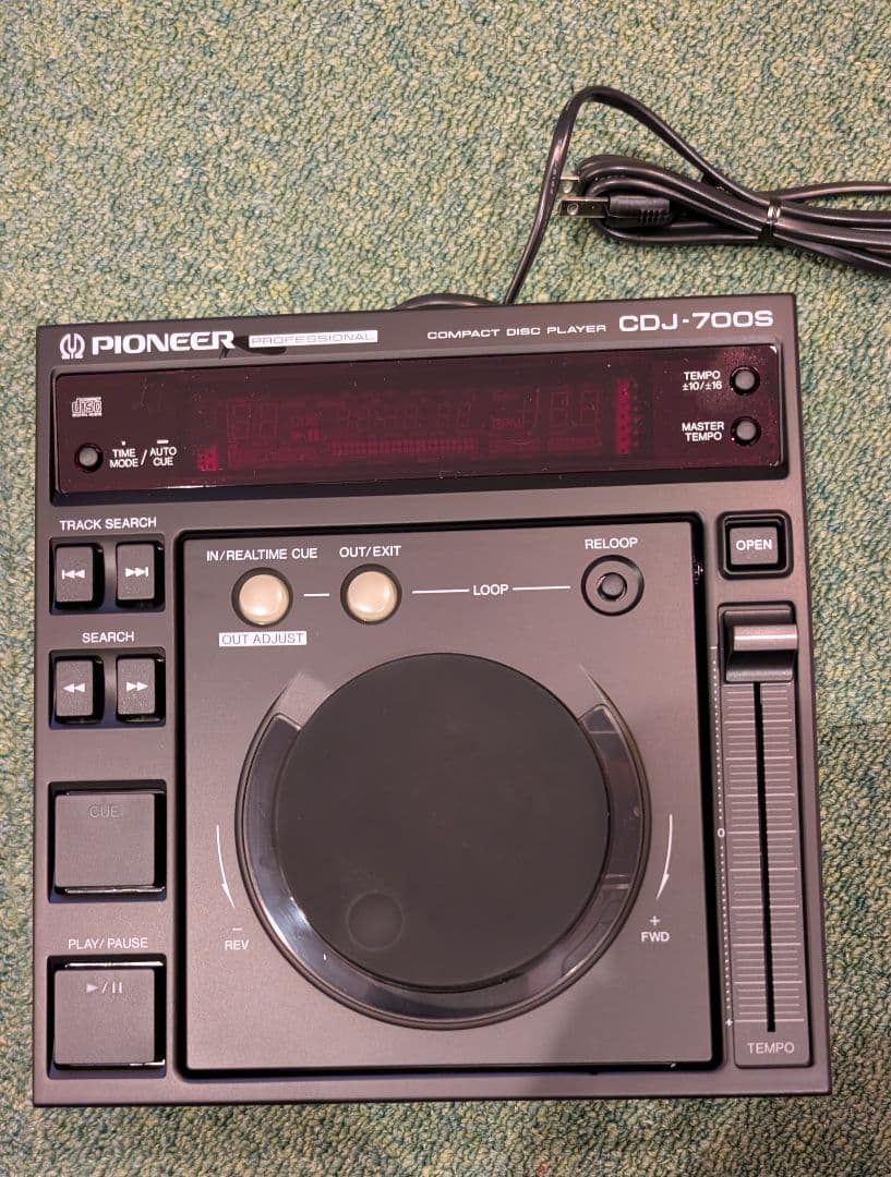 【新品未使用】Pioneer CDJ-700S コンパクトディスクプレーヤー s-l400.jpg