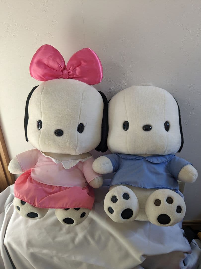 希少非売品ポチャッコポチャミぬいぐるみ八千代銀行着せ替え可能