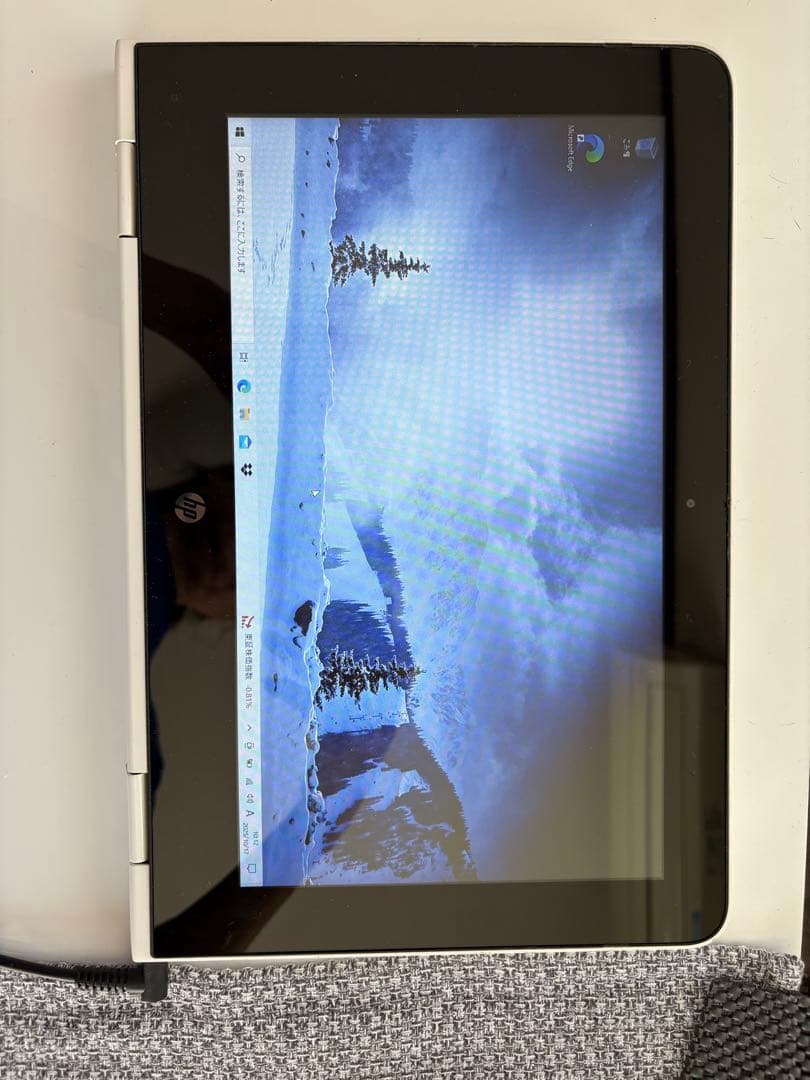 タッチパネル対応HPノートパソコンSSD128GBメモリ8GB （タッチペン付き