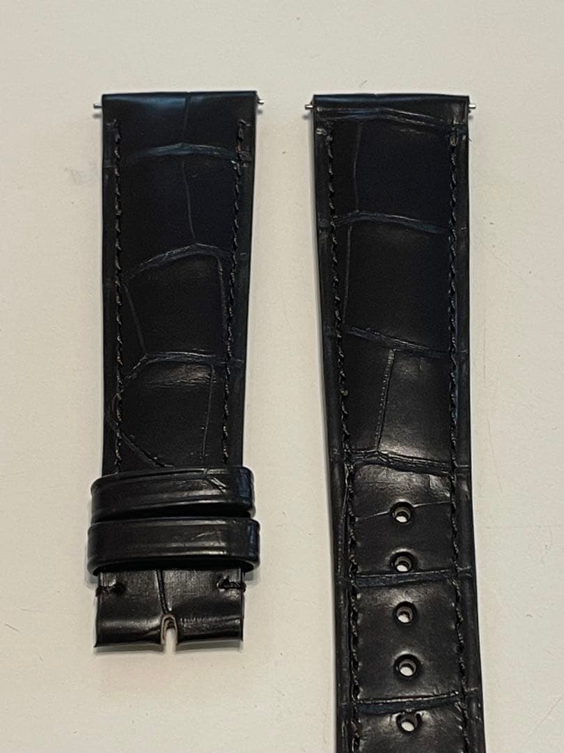 カミーユフォルネ　アリゲーター竹斑　ダークブラウン 20/16 未使用 カミーユフォルネ】アリゲータ竹斑 オーダー出来上がり | 時計屋ネット