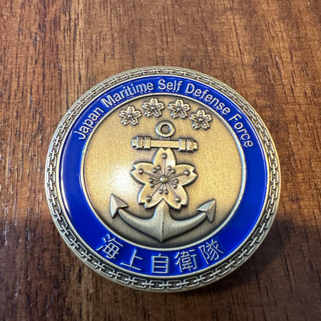 海上自衛隊チャレンジコイン「海上幕僚長」 - メルカリ