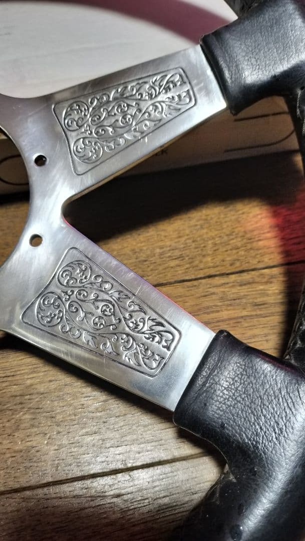 みろく様専用☆ガンスミスステアリングとBOYDSホーン、リング