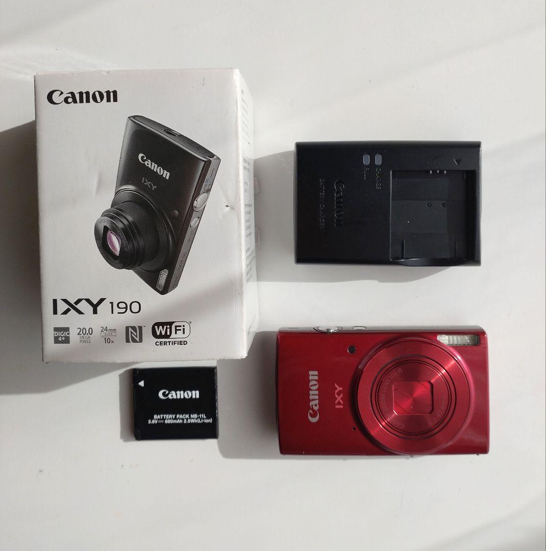 Canon IXY 190 レッド Canon Digital Camera IXY 190 Red 10x optical zoom IXY190RE | eBay