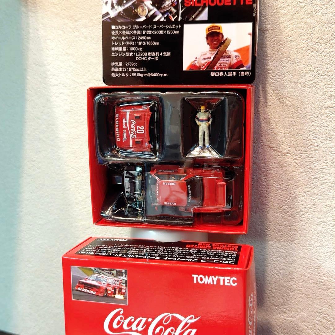 新品未開封　トミテック　コラコーラ　ブルーバード　スーパーシルエット コカ・コーラ ブルーバード スーパーシルエット（82年：赤） | 製品を