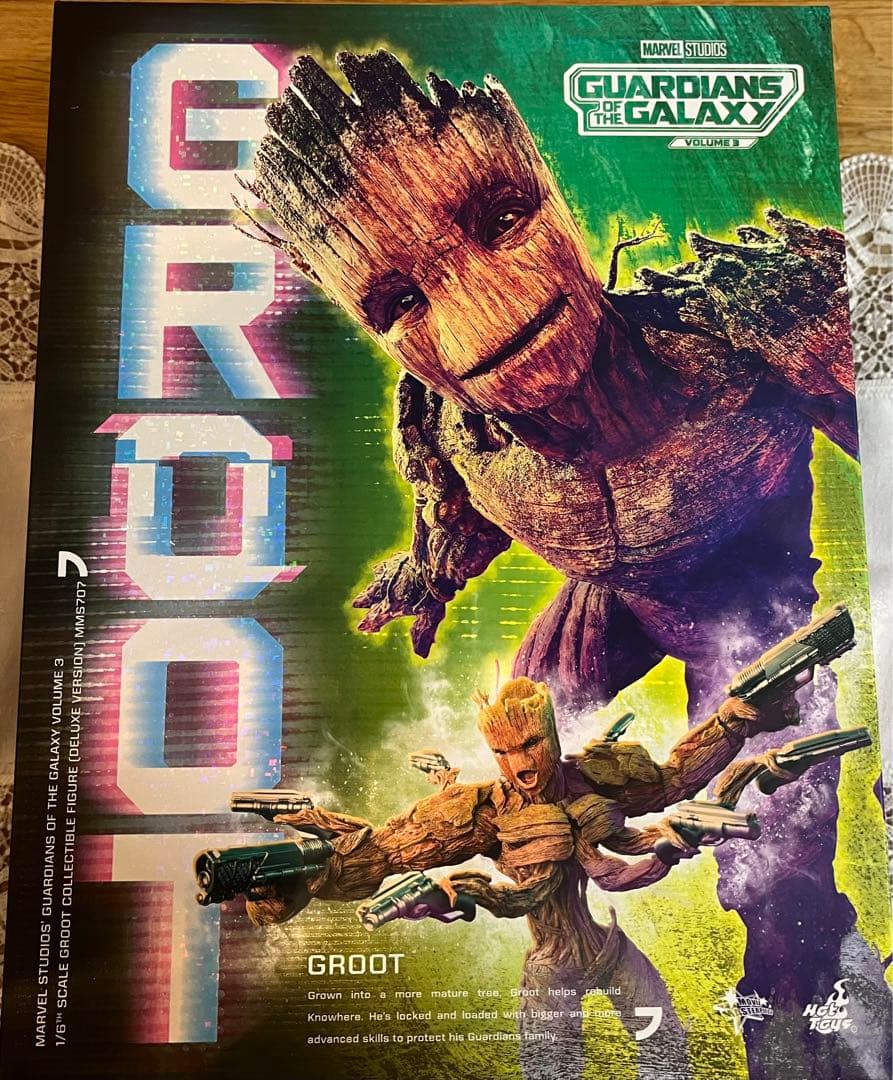 ホットトイズマーベルムービーマスターピースグルートdx版