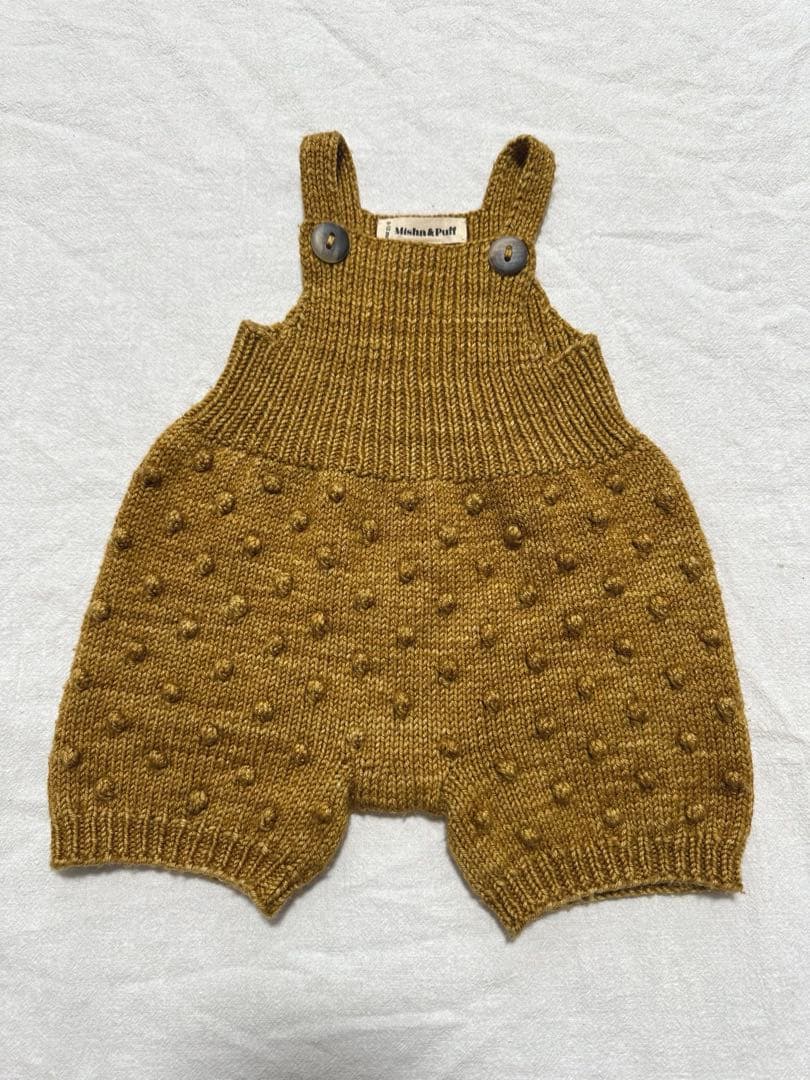 misha and puff ポップコーンロンパース　6-12m misha&puff コンフェ16 ロンパース 6-12m misha&puff コンフェ16