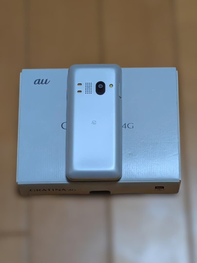 新品未使用 au GRATINA 4G KYF31 ホワイト SIMロック解除済 - メルカリ