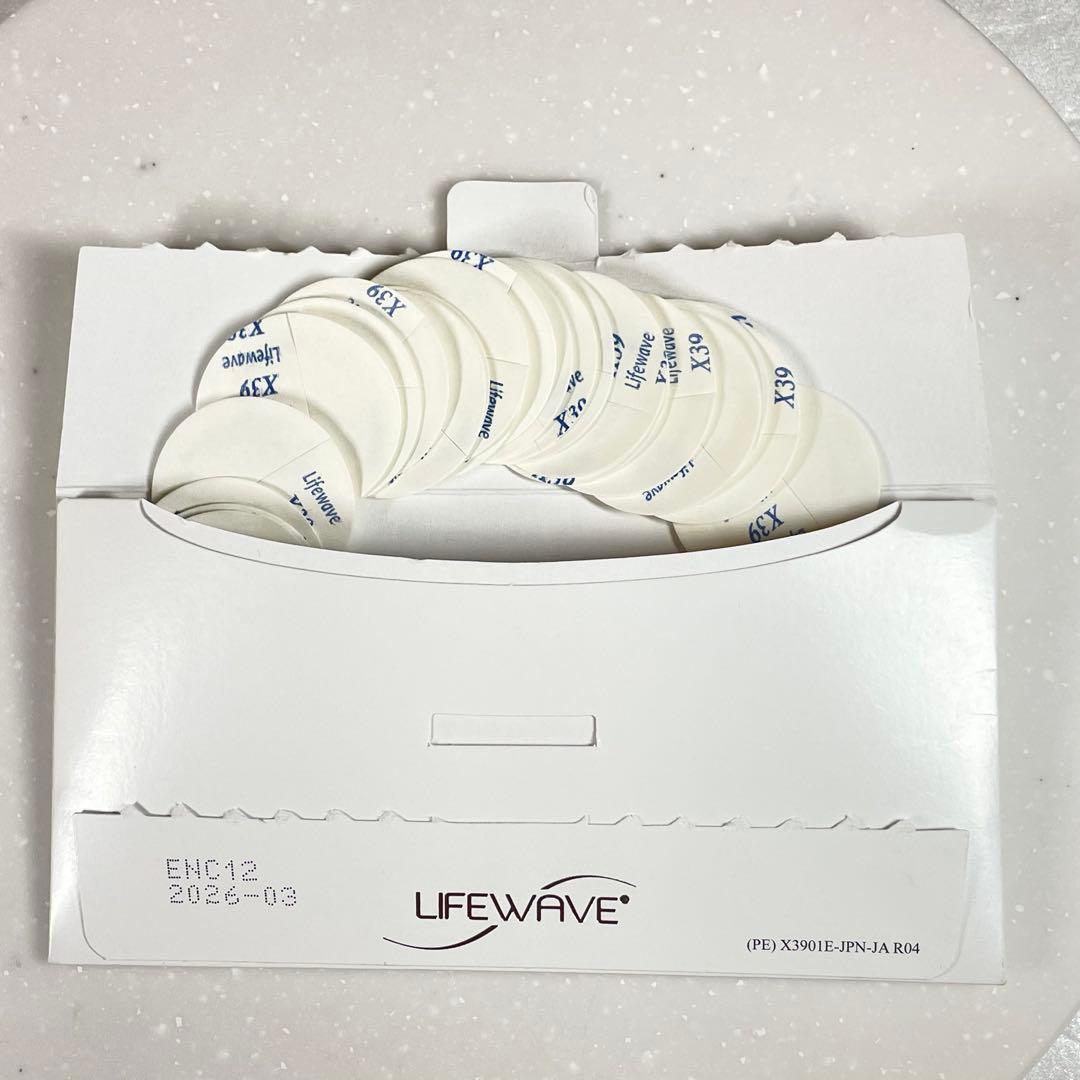 説明書付き】ライフウェーブX39 24パッチ (アルミ包装保管)