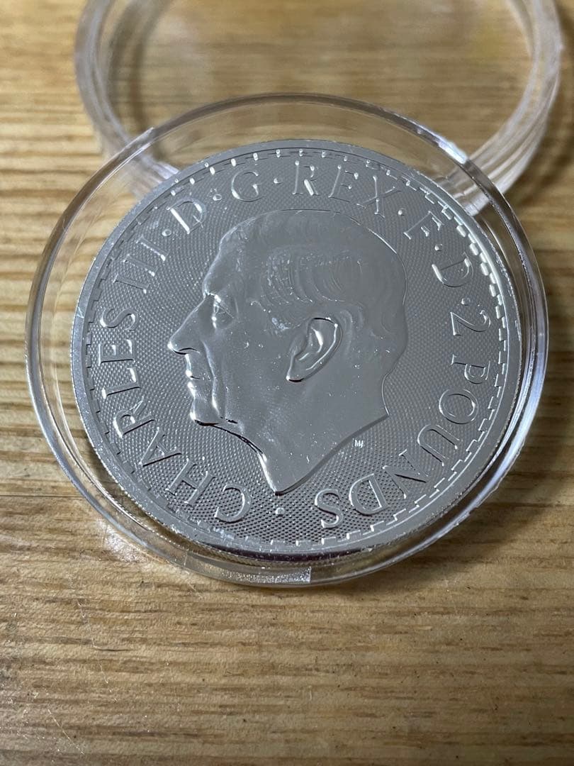 ブリタニア銀貨1オンス999純銀