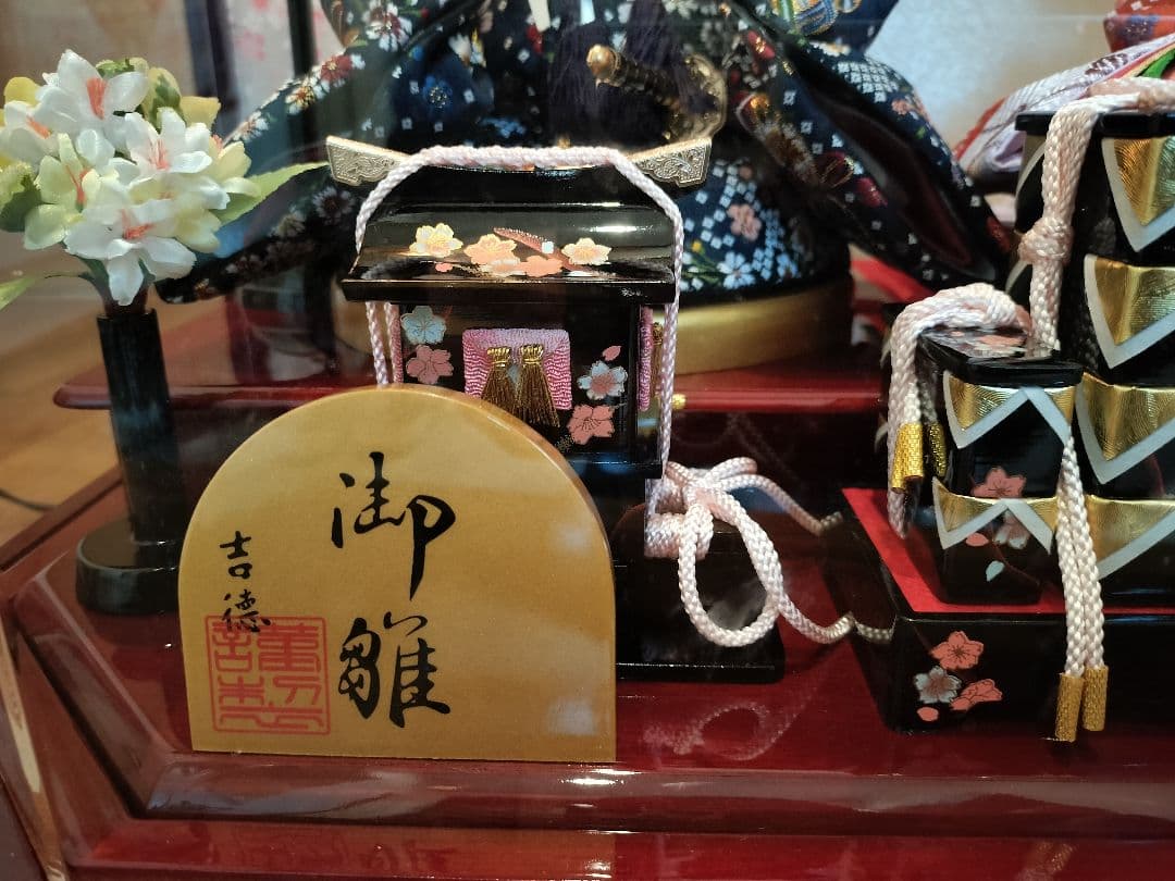 フ*ラ様 【状態良好】雛人形 アクリルケース入り オリジナル