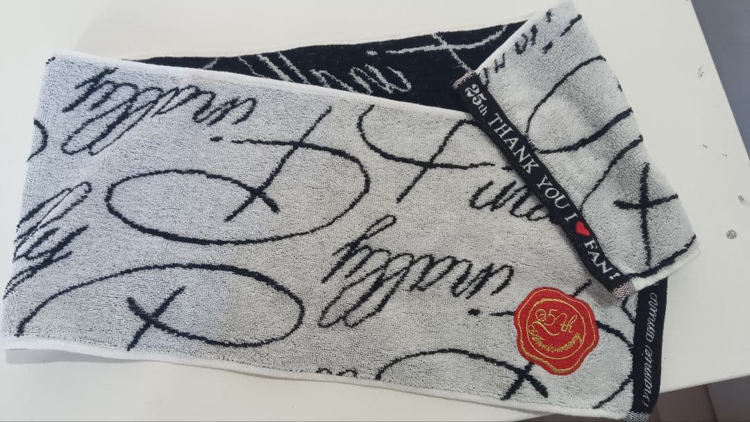 安室奈美恵25th THANK YOU I ❤️ FAN! フェイスタオル - メルカリ