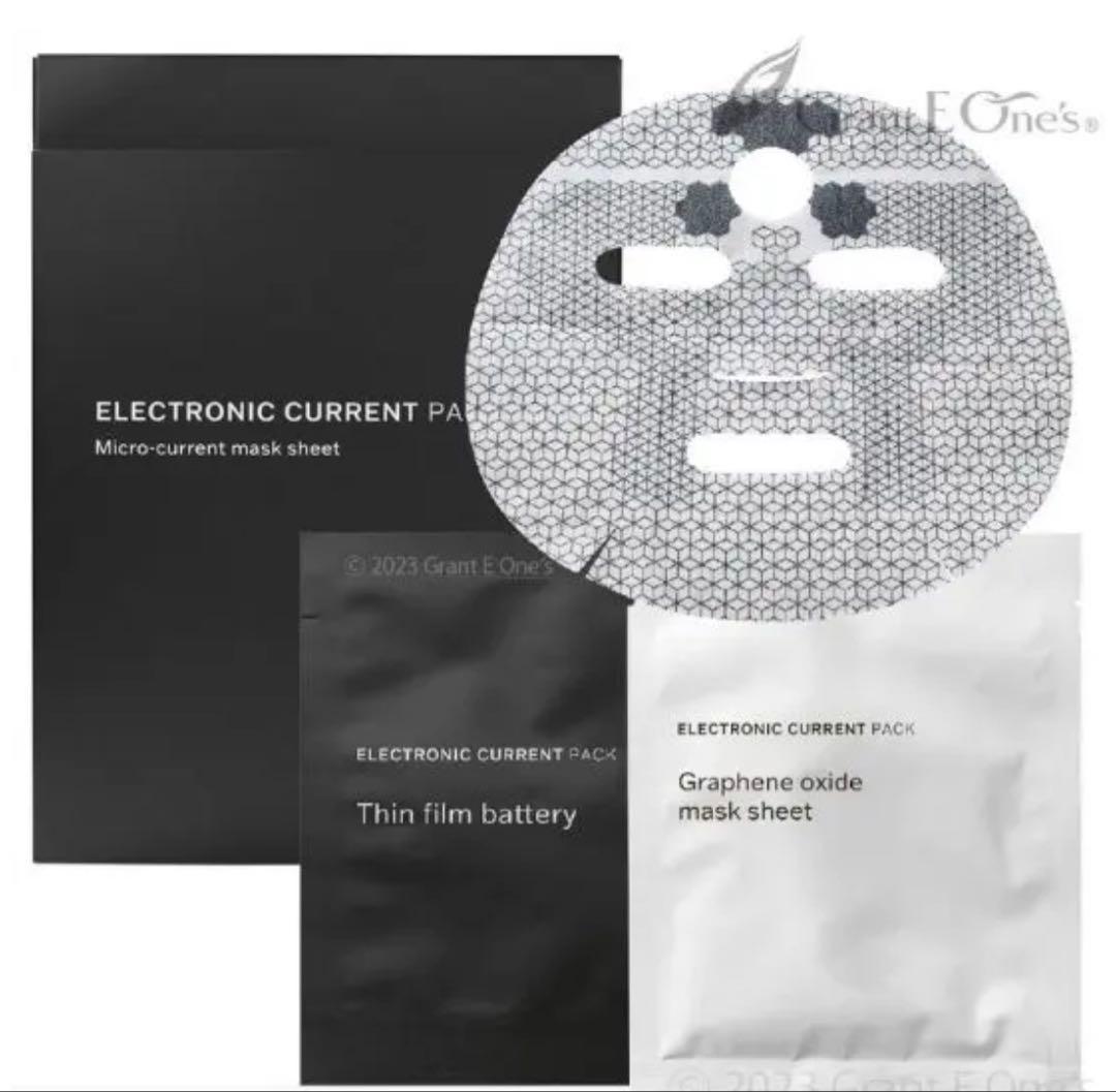 【新品未使用】ELECTRONIC CURRENT PACK マスクシート6枚 1個]エレクトロニック カレント パック ELECTRONIC CURRENT PACK 28ml