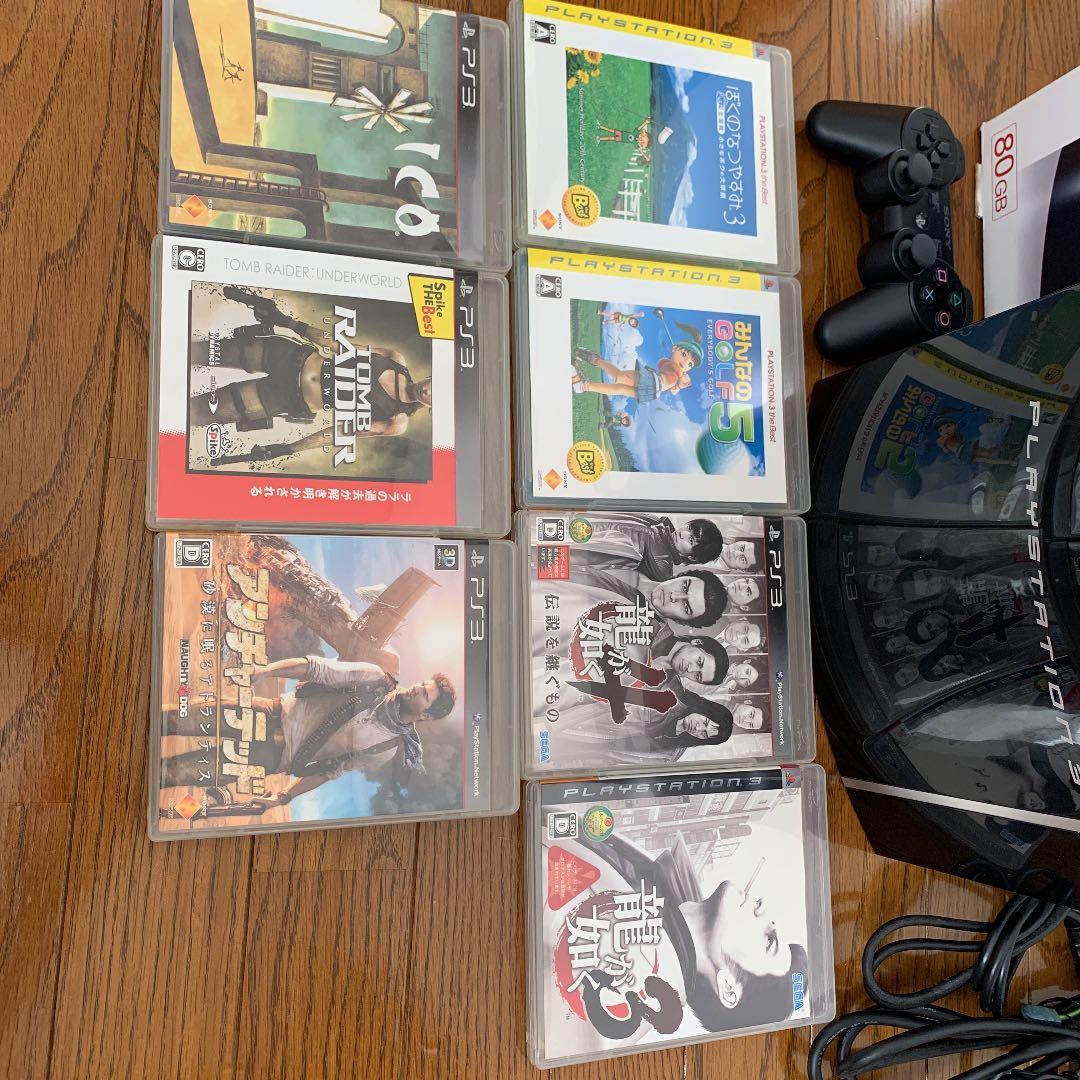 SONY PlayStation3 CECHL00 ソフト7本セット - メルカリ