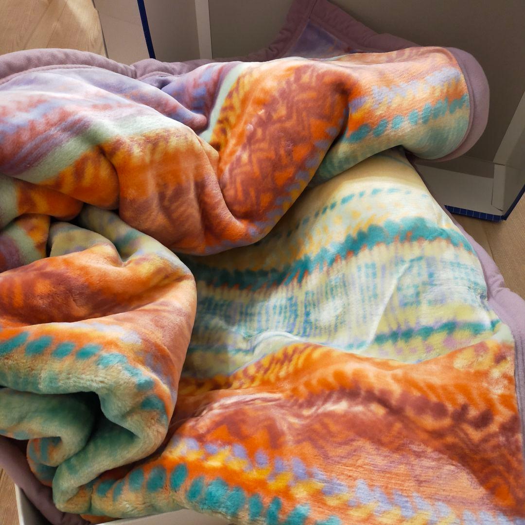 MISSONI ミッソーニ マルチカラー アクリル 毛布 未使用品 - メルカリ