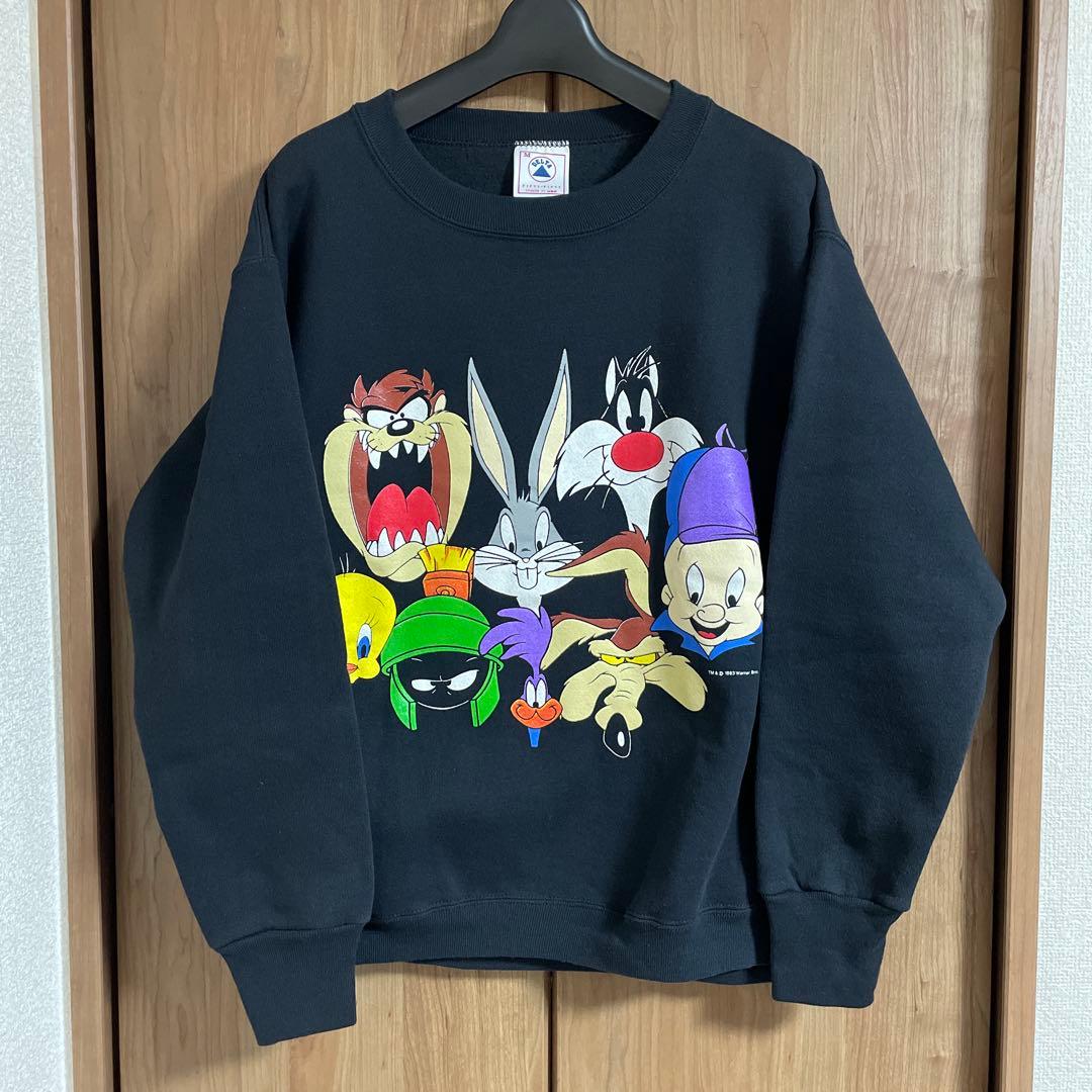 90s ルーニーテューンズ USA製 スウェット looney tunes 90s USA製 ルーニー・テューンズ スウェット - メルカリ