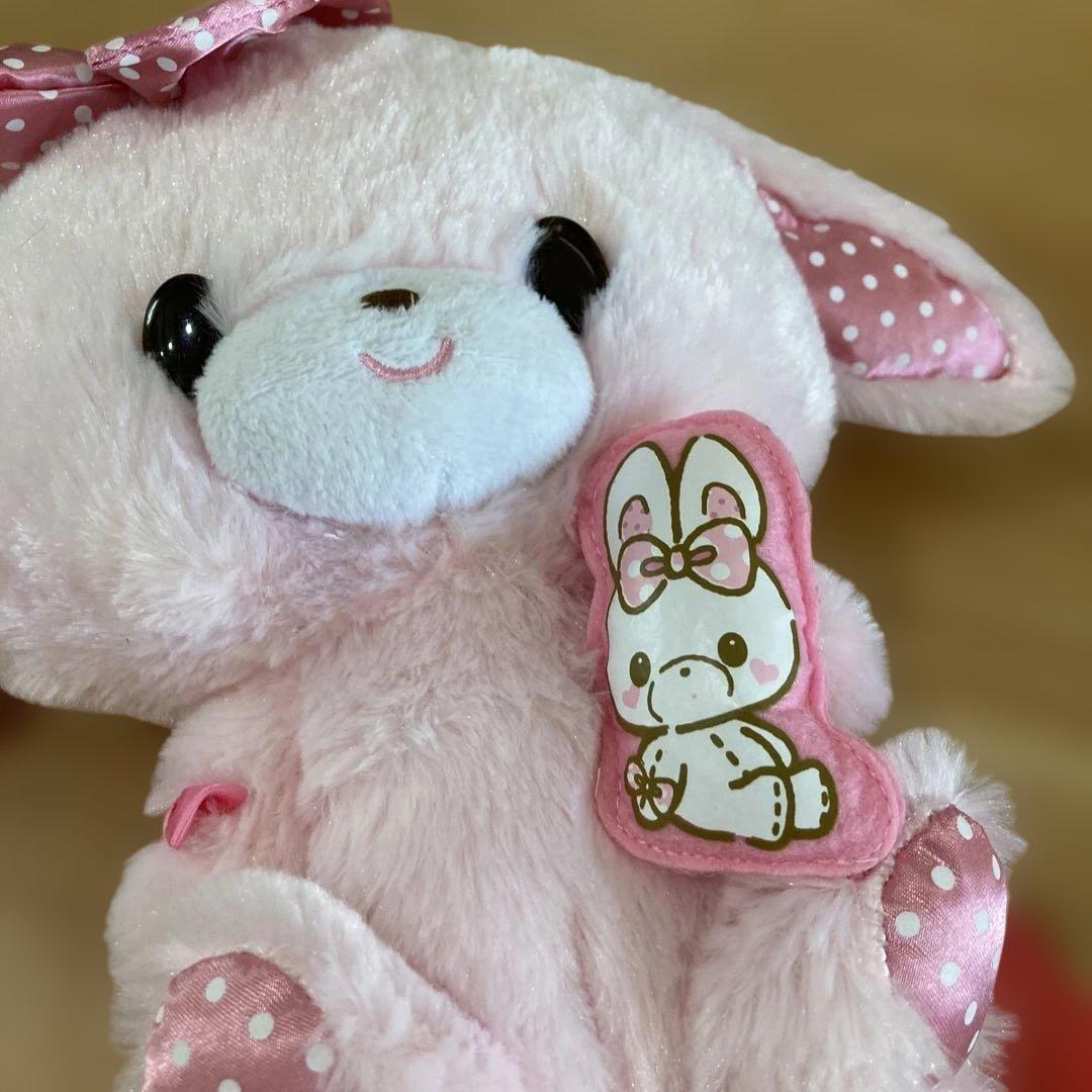 タグ付き サンリオピューロランド限定 ぼんぼんりぼん ぬいぐるみ 激